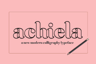 Achiela Family Font Review