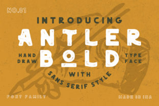 Antler Bold: A Bold Sans Serif for Web Design