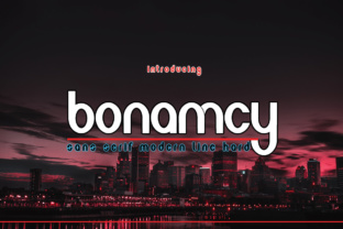 Bonamcy: A Bold Sans for Better Reading