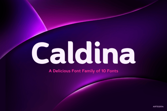 Caldina: A Delicious Typeface for Web Design