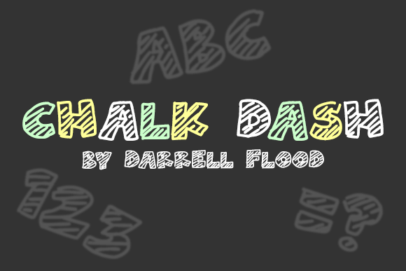 Chalk Dash Font: Bold and Playful