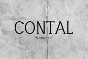 Contal: A Classy Serif Font for Business