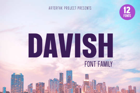 Davish Family: A Font for Business Clarity