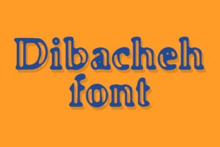 Dibacheh: A Bold Serif Font for Creative Makers