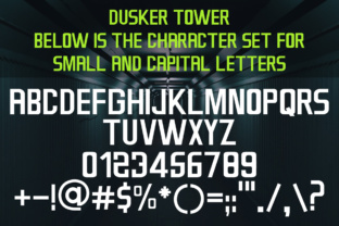 Dusker Tower Font: Bold & Beautiful