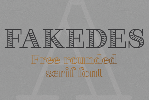 Fakedes: A Classy Serif for Branding