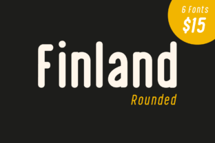 Finland Rounded: A Modern Sans Serif