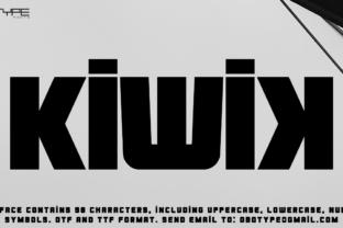 Kiwik: A Modern Sans Serif for Real Projects