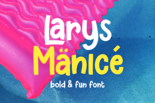 Larys Manice: Bold Font for Impactful Campaigns