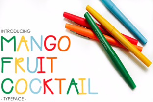 Mango Fruit Cocktail: A Bold, Refined Font