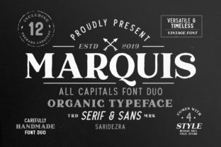 Marquis Duo: A Serif Font for Web Design