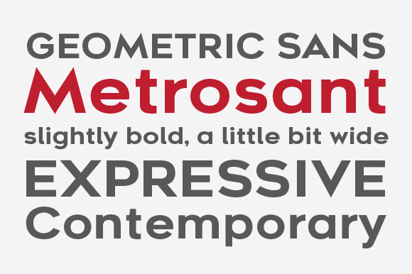 Metrosant: A Font for Polished Branding