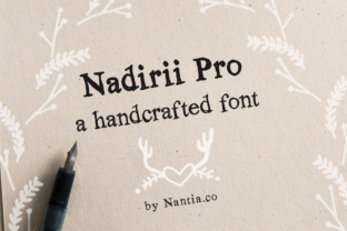 Nadirii: A Serif Font for Real-World Design