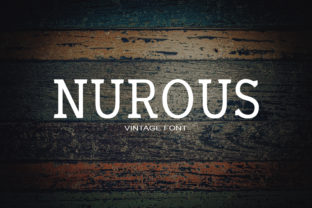 Nurous: A Bold Serif for Creative Projects