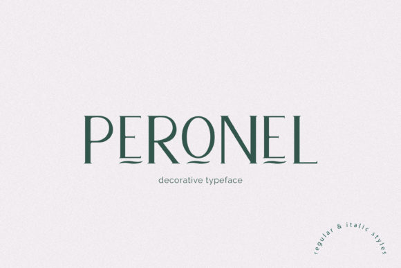 Peronel: Timeless Serif Font for Crafters