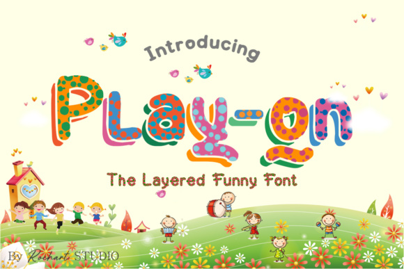 Play on: A Bold Font for Summer Campaigns
