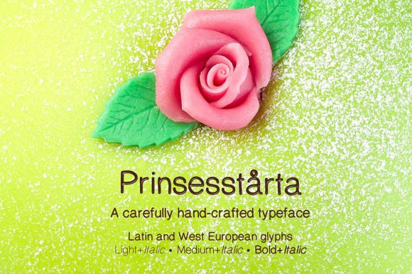 Princesstarta: A Font for Creative Makers