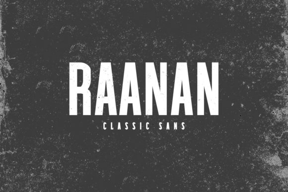 Raanan Family: A Modern Sans Serif for Web Design