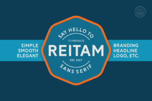 Reitam: A Clean Sans Serif Font