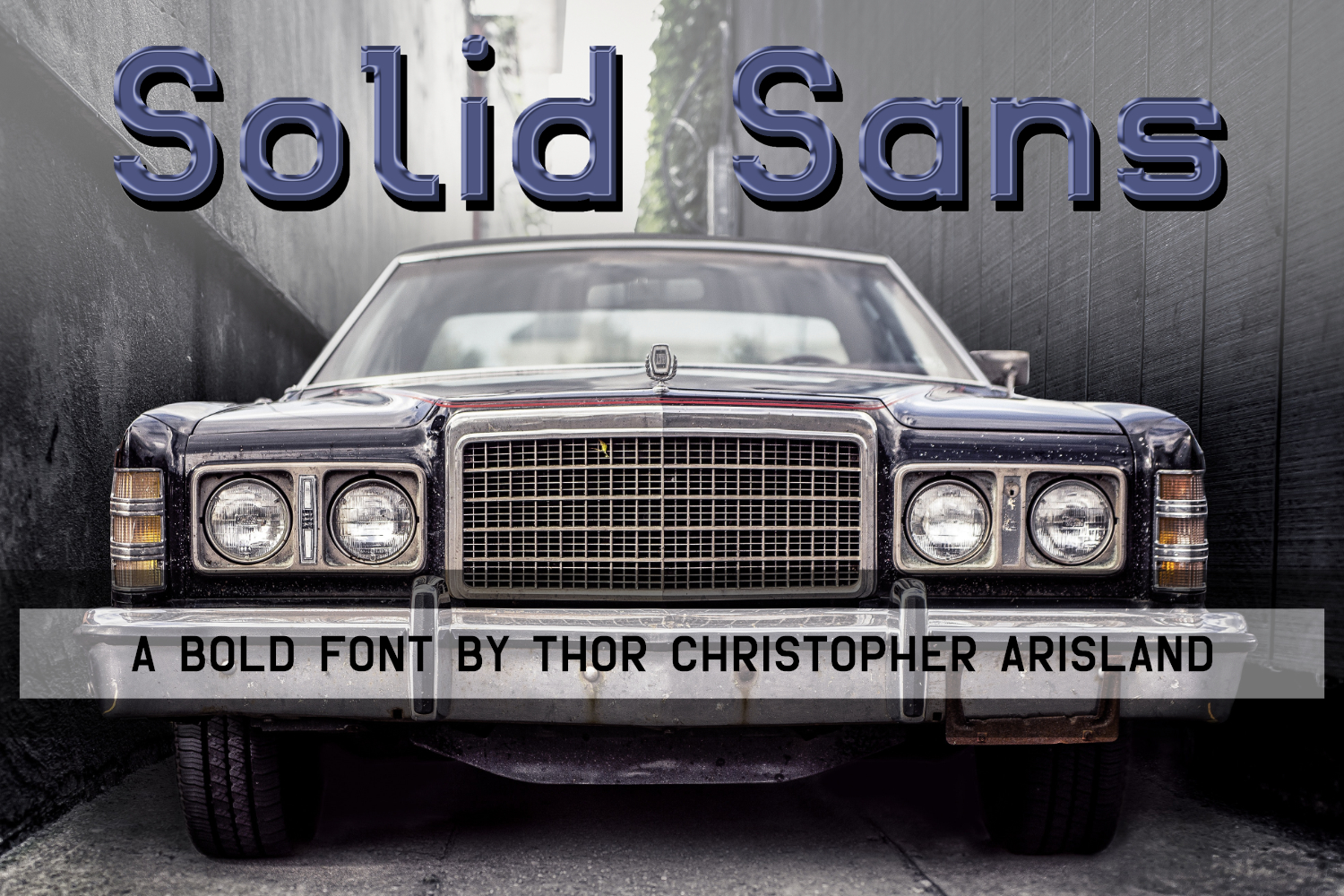 Solid Sans: A Bold Typeface for Editorial Design