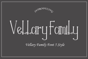 Vellary Family: A Clean Sans Serif for Every Design