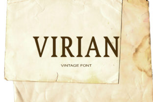 Virian: A Bold Serif Font for Makers